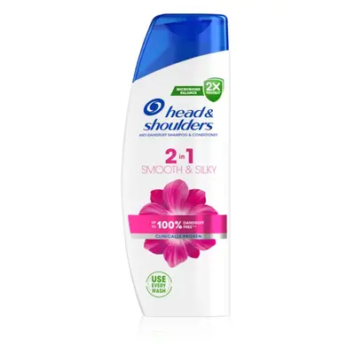 Head & Shoulders Smooth & Silky šampon proti lupům 2 v 1 330 ml