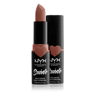 NYX Professional Makeup Suede Matte Lipstick matná rtěnka odstín 03 Rosé the Day 3.5 g