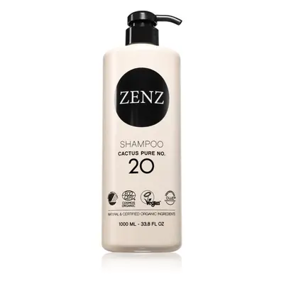 ZENZ Organic Cactus Pure No. 20 hydratační šampon vhodné pro alergiky 1000 ml