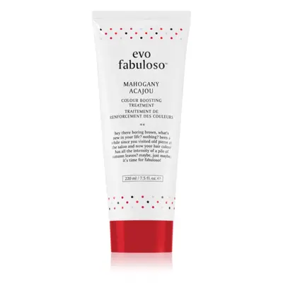 EVO Fabuloso Colour Boosting Treatment maska na vlasy pro zvýraznění barvy vlasů odstín Mahogany