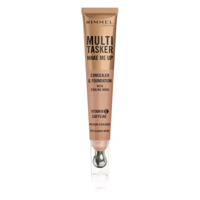 Rimmel Multi-Tasker Wake Me Up make-up a korektor pro rozjasnění pleti odstín 55 Classic Beige 2