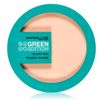 MAYBELLINE NEW YORK Green Edition jemný pudr s matným efektem odstín 45 9 g