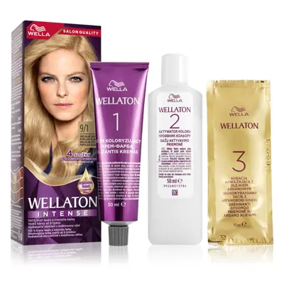 Wella Wellaton Intense permanentní barva na vlasy s arganovým olejem odstín 9/1 Special Light As