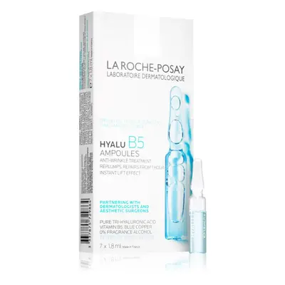 La Roche-Posay Hyalu B5 Ampoules péče pro vyplnění hlubokých vrásek v ampulích 7x1,8 ml