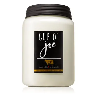 Milkhouse Candle Co. Farmhouse Cup O' Joe vonná svíčka Mason Jar 737 g