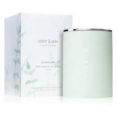 ester & erik scented candle wild mint & cut grass (no. 03) vonná svíčka 350 g