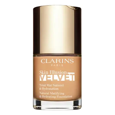 Clarins Skin Illusion Velvet tekutý make-up s matným finišem s vyživujícím účinkem odstín 108.5W