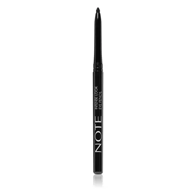 Note Cosmetique Intense Look voděodolná tužka na oči Black 0,35 g