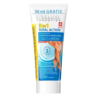 Eveline Cosmetics Total Action depilační krém na nohy 8 v 1 200 ml