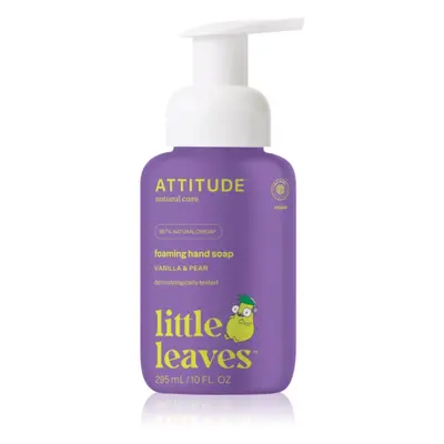 Attitude Little Leaves Vanilla & Pear tekuté mýdlo na ruce pro děti 295 ml