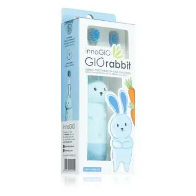 innoGIO GIORabbit Sonic Toothbrush sonický zubní kartáček pro děti Blue 1 ks