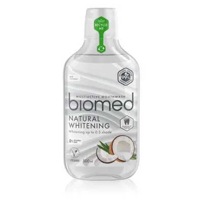 Biomed Natural Whitening ústní voda 500 ml