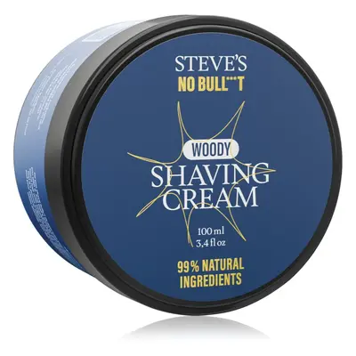 Steve's No Bull***t Shaving Cream krém na holení Sandalwood 100 ml