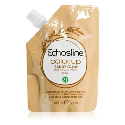 Echosline Color Up barvicí maska s vyživujícím účinkem odstín Sandy Glow 150 ml