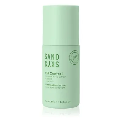 Sand & Sky Oil Control Clearing Moisturiser lehký hydratační fluid na redukci mastnoty pleti 60 