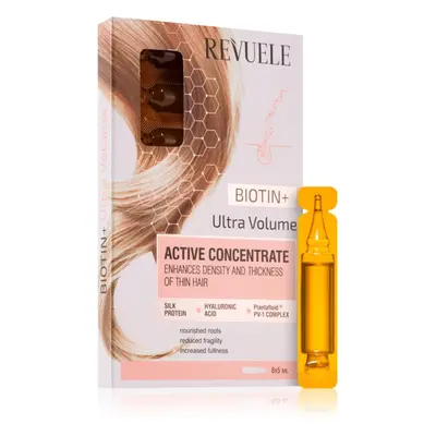 Revuele Active Concentrate Biotin+ ampule pro objem vlasů 8x5 ml