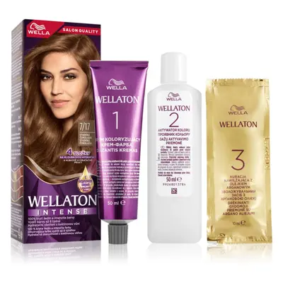 Wella Wellaton Intense permanentní barva na vlasy s arganovým olejem odstín 7/17 Frosted Chocola