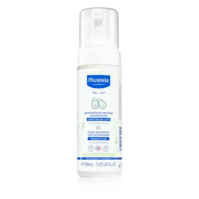 Mustela Bébé dětský šampon na mléčné krusty 150 ml