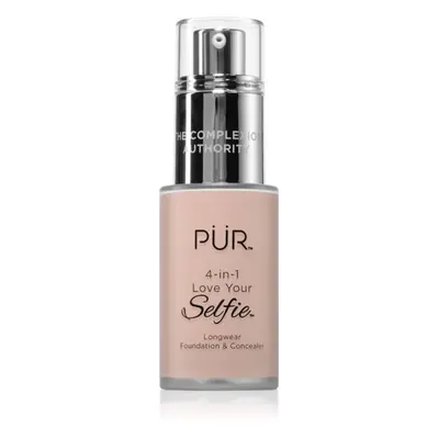 PÜR Cosmetics 4-in-1 Love Your Selfie make-up a korektor 2 v 1 odstín LP2 30 ml