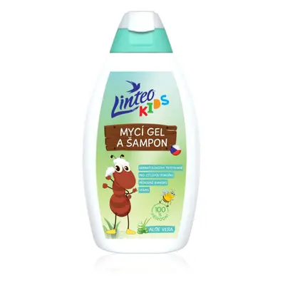 Linteo Kids Body Wash Gel and Shampoo dětský mycí gel a šampon 425 ml