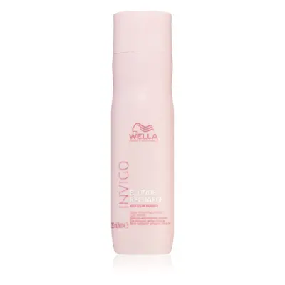 Wella Professionals Invigo Blonde Recharge šampon pro ochranu barvy blond vlasů Cool Blond 250 m