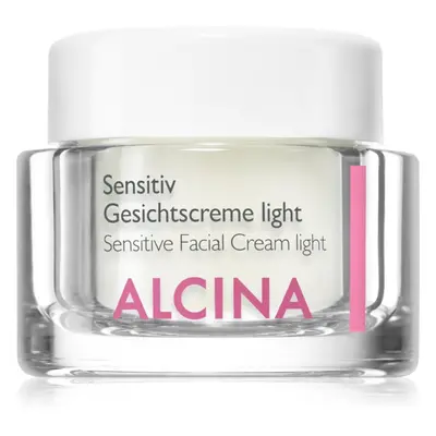 Alcina For Sensitive Skin jemný pleťový krém pro zklidnění a posílení citlivé pleti 50 ml