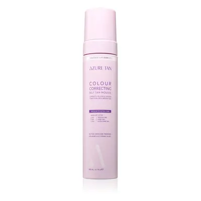 Azure Tan Violet Base samoopalovací pěna na tělo odstín Medium to Ultra Dark 200 ml