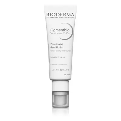 Bioderma Pigmentbio Daily Care SPF 50+ zesvětlující krém na pigmentové skvrny SPF 50+ 40 ml