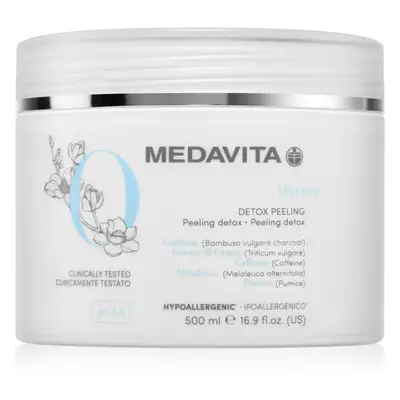 Medavita Oxygen Detox Peeling regenerační peeling na vlasy a vlasovou pokožku 500 ml