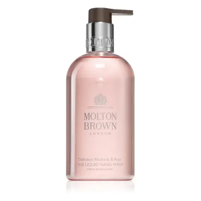 Molton Brown Rhubarb & Rose tekuté mýdlo na ruce pro ženy 300 ml