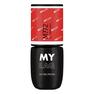 MYLAQ UV Gel Polish gelový lak na nehty odstín My First Kiss 5 ml