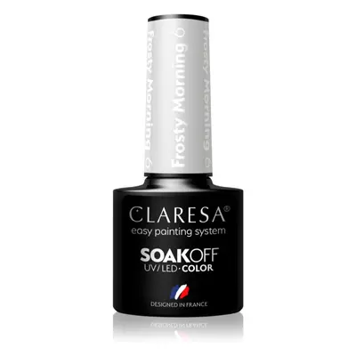 Claresa SoakOff UV/LED Color Frosty Morning gelový lak na nehty odstín 6 5 g