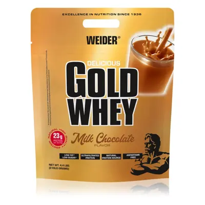 Weider Gold Whey syrovátkový protein s aminokyselinami příchuť Milk Chocolate 2000 g