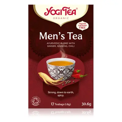 Yogi Tea Men's Tea BIO porcovaný čaj pro muže 17x1.8 g