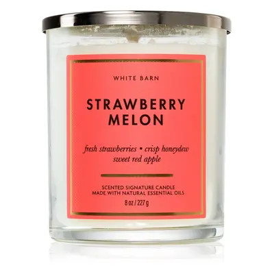 Bath & Body Works Strawberry Melon vonná svíčka 227 g