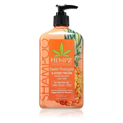 HEMPZ Sweet Pineapple Honey Melon hydratační šampon na vlasy 500 ml