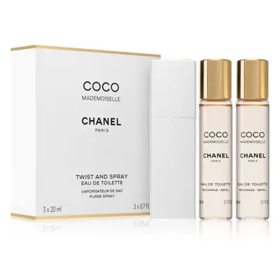 Chanel Coco Mademoiselle toaletní voda pro ženy 3x20 ml