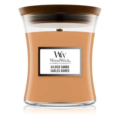 Woodwick Gilded Sands vonná svíčka 275 g