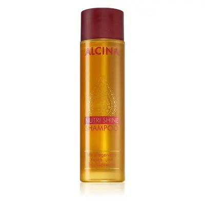 Alcina Nutri Shine vyživující šampon s arganovým olejem 250 ml