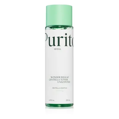 Purito Wonder Releaf Centella Toner Unscented zklidňující pleťové tonikum pro citlivou pleť 200 