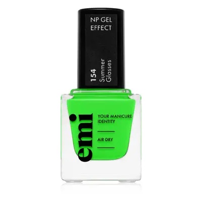 emi E.MiLac Gel Effect Ultra Strong lak na nehty s gelovým efektem bez použití UV/LED lampy odst