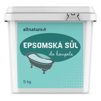 Allnature Epsomská sůl sůl do koupele 5000 g