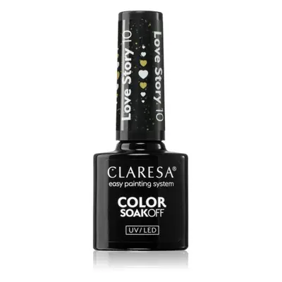 Claresa SoakOff UV/LED Color Love Story gelový lak na nehty odstín 10 5 g