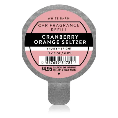 Bath & Body Works Cranberry Orange Seltzer vůně do auta náhradní náplň 6 ml