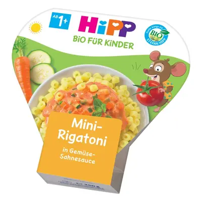 Hipp BIO Mini-Rigatoni se zeleninou ve smetanové omáčce dětský příkrm 250 g