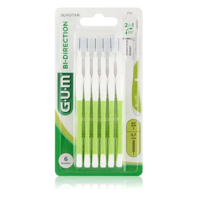 G.U.M Bi Direction Interdental Brush mezizubní kartáčky 0,7 mm 6 ks