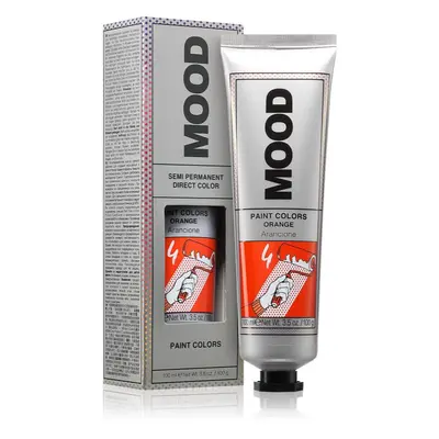 MOOD Paint Colors permanentní barva na vlasy odstín Orange 100 ml