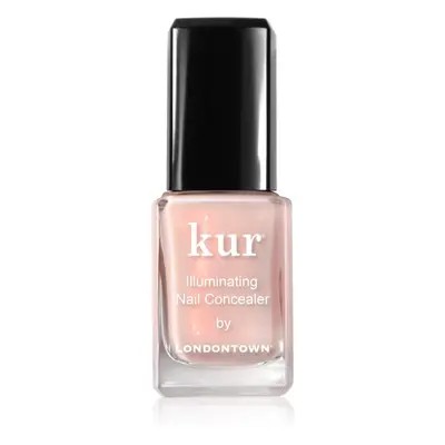 LONDONTOWN Kur Illuminating Nail Concealer rozjasňující lak na nehty odstín Bubble 12 ml