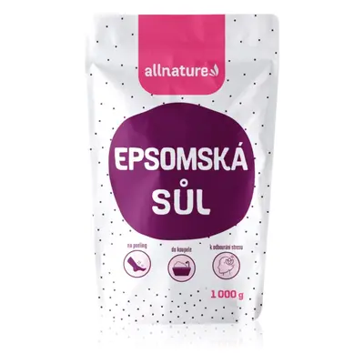 Allnature Epsomská sůl sůl do koupele 1000 g