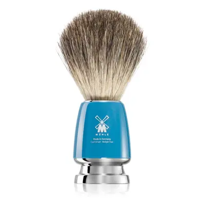 Mühle RYTMO Pure Badger štětka na holení z jezevčí srsti Blue Resin 1 ks